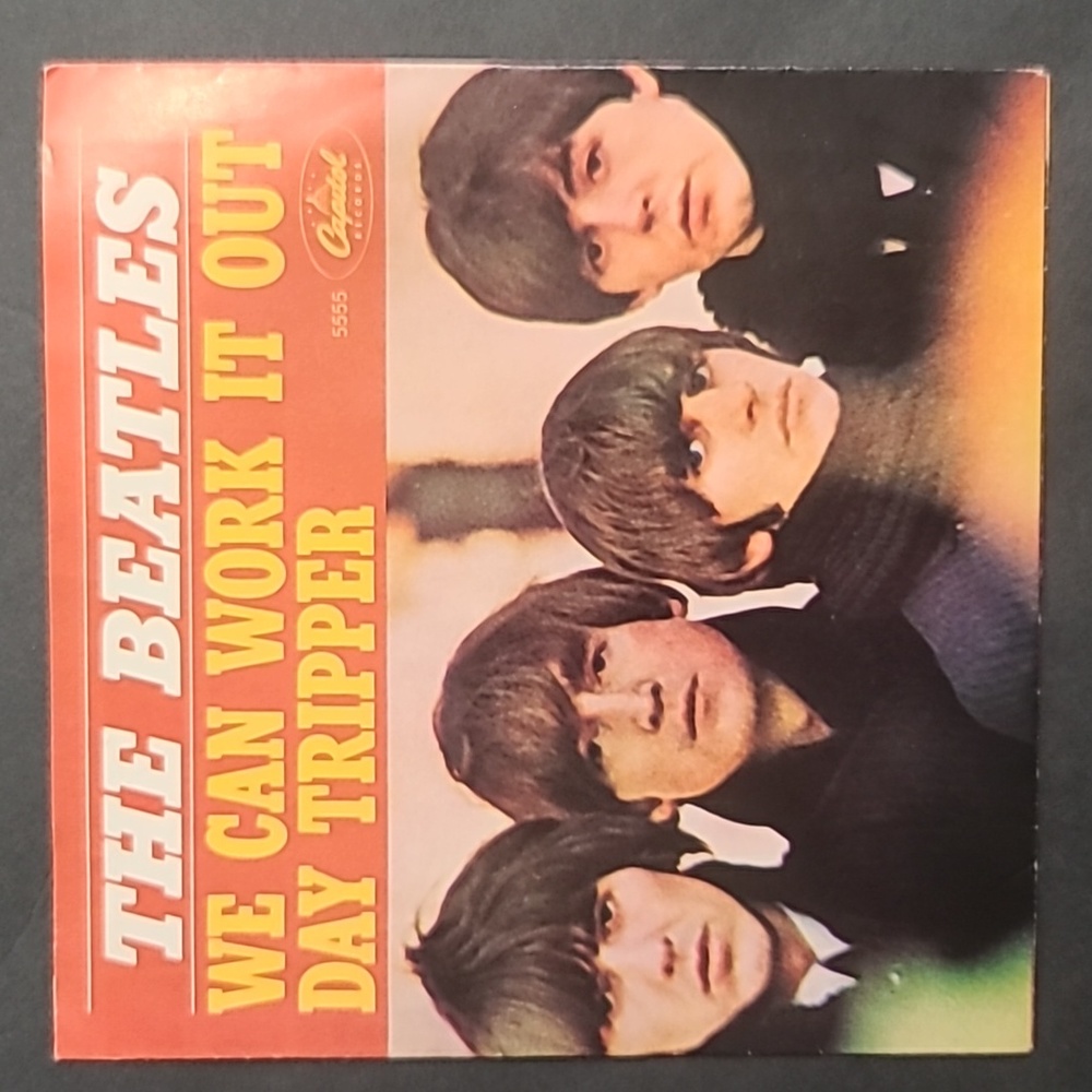 The Beatles "We Can Work It Out & Day Tripper" Vinyl Record